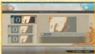 Screenshot of a digital interface with a grid of image thumbnails and a 'OK' button, likely for a media or video editing app.