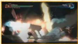 Game scene showing a rocket launch with visible flame and smoke (no text or symbols)