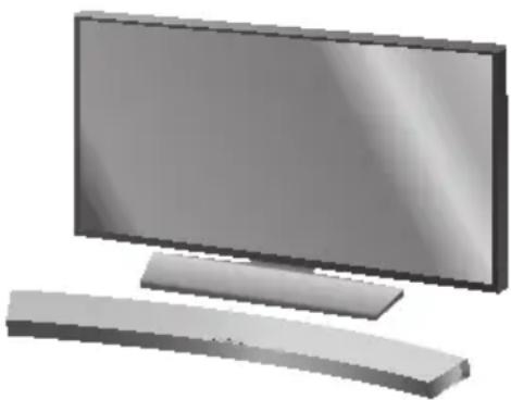 SAMSUNG HW-J6501R - A SOUNDBAR FELSZERELÉSE SZABADON ÁLLÓ EGYSÉGKÉNT - 1