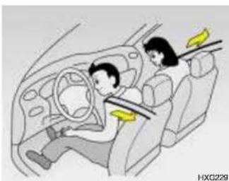 HYUNDAI Santa Fe (2004) - Ceinture de sécurité du prétendeur(Si installé) - 1