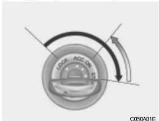 LOCK ACC ON C050A01E