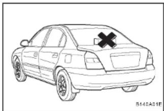 HYUNDAI Elantra (2003) - AVERTISSEMENT: - 3