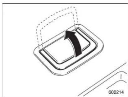 SUBARU Legacy (2012) - ■ Rangementdelacouverture de l'espacedechargement - 1