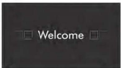 Welcome