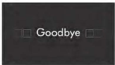 Goodbye