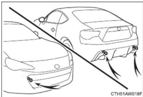 SUBARU BRZ (2013) - Remorquage de secours - 1
