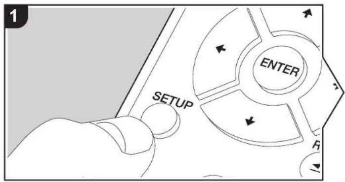 1 ENTER SETUP