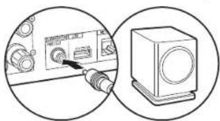 PIONEER X-HM76D - Raccordez les enceintes - 4