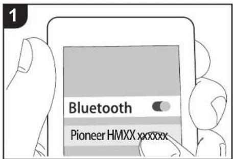 Bluetooth Pioneer HMXX xxxxxx