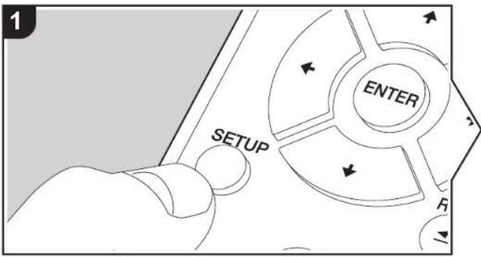 1 ENTER SETUP