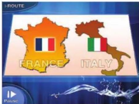 I-ROUTE FRANCE ITALY Pause