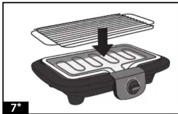 Illustration of a grater with a lid and handle, showing a cutaway view of the grater's interior (no text or symbols)