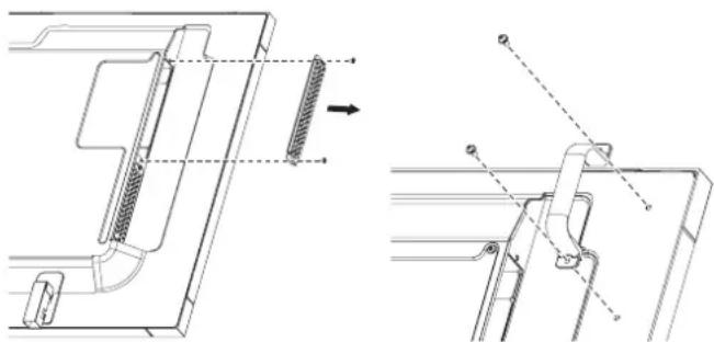 NEC MultiSync X554HB - Utilisation de la carte des options - 1