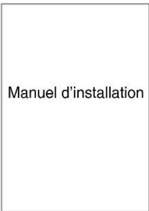 Manuel d'installation