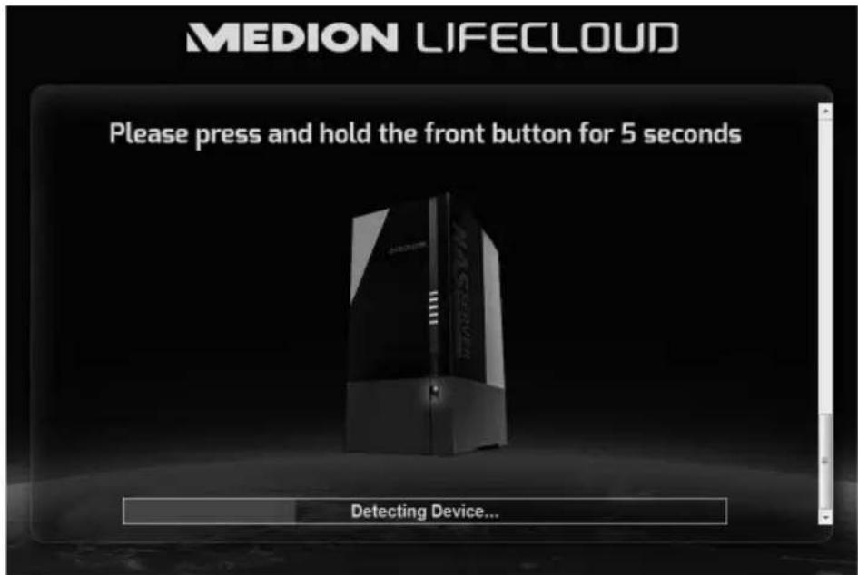 MEDION Life P89634 (MD90221) - Oprettelse af en konto til LifeCloud-systemet - 2