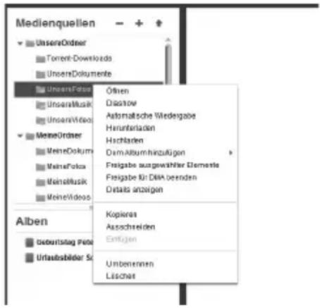 Medienquellen UnsereOrdner Torrent-Downloads UnsereDokumente UnsereFotor UnsereMusic UnsereVideo MeineOrdner MeineDokum MeineFotor MeineMusic MeineVideo Alben dobertstag Fote urlaubsbilder S Ölfnen Disatow Automatische Wedesgabe Herunterladen Heschaden Dam Albumhinzufügen Freigabe ausgewährter Elemente Freigabe für DIA beenden Details anzeigen Kopieras Asschreiden Einfligen Umbenerinnen Läscher