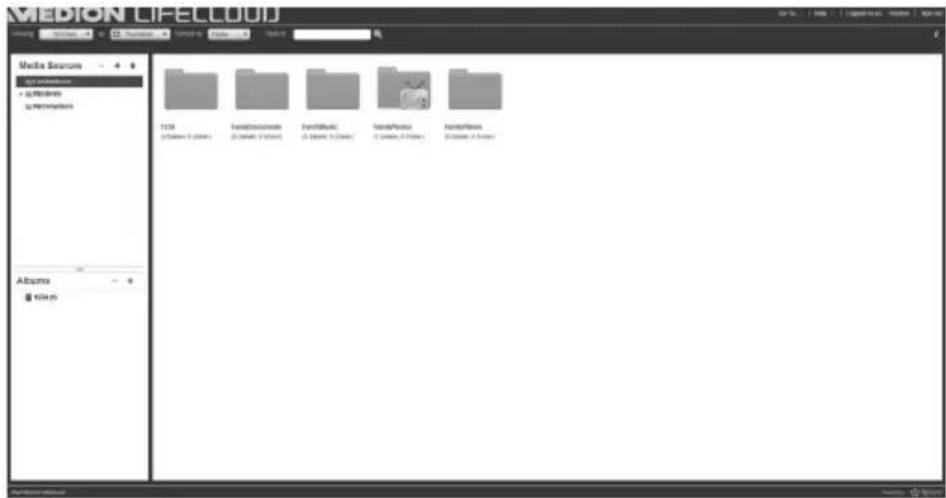 MEDION LIFE CLOUD Media Sources 10.2.2009 + 32% of 2008 5% of 2008 Albums 104 m
