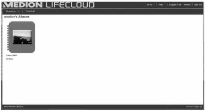 MEDION LIFE CLOUD See http://www.medicom/ medion's Albums Fisher-2068 55 Bits