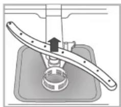 HOTPOINT LFF 8S112 EU - Pulire gli irroratori - 2