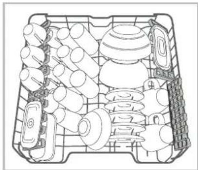 HOTPOINT LFF 8S112 EU - Cesto superiore - 1