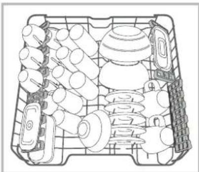 HOTPOINT LFF 8S112 EU - Panier supérieur - 1