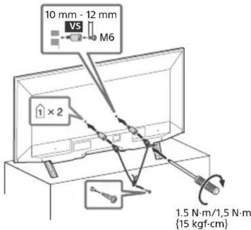 10 mm - 12 mm VS M6 1 × 2 1.5 N·m/1.5 N·m {15 kgf·cm}