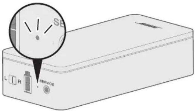 BOSE Virtually Invisible 300 - Wskaźniki stanu systemu - 1