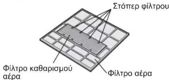 Στόπερ φίλτρου Φίλτρο καθαρισμού αέρα Φίλτρο αέρα