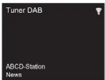 PIONEER X-HM86D - Visualización de la información sobre la radio DAB - 1