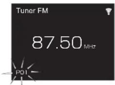 PIONEER X-HM86D - Registrazione di una stazione - 1