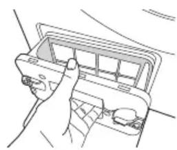 SAMSUNG DV80F5EMHGW - Nettoyage du filtre de l'échangeur de chaleur - 4