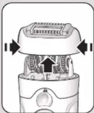 Diagram of a blender with Chinese text labels indicating internal components and directional arrows