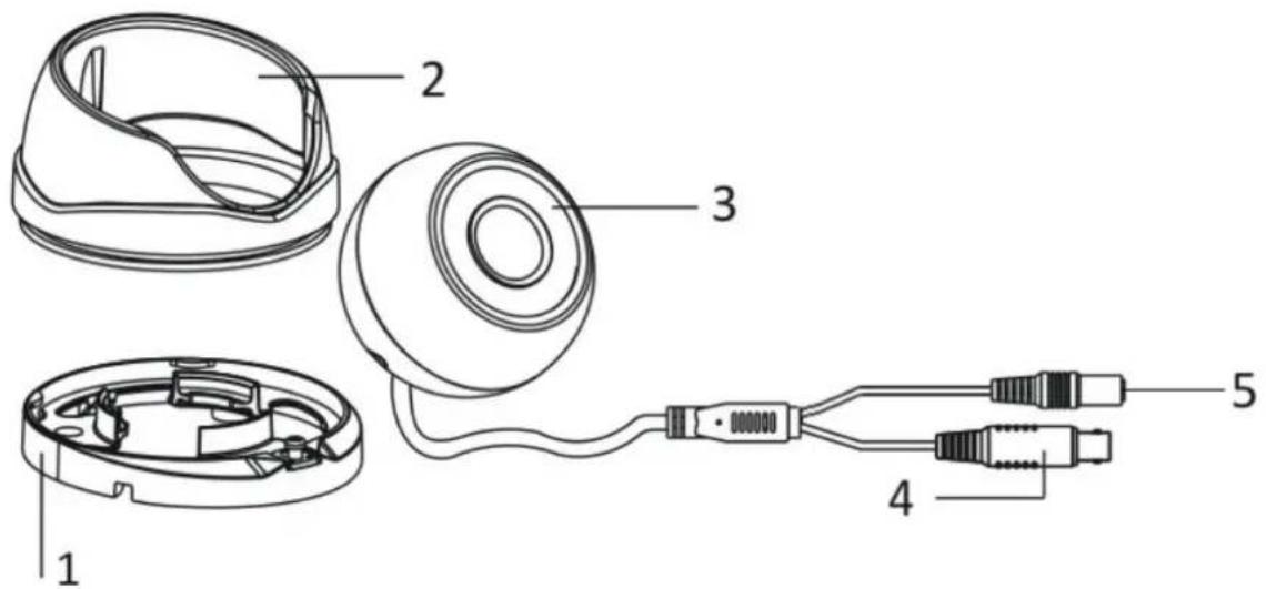 ABUS HDCC31500 - Beschreibungen der Kamera - 1