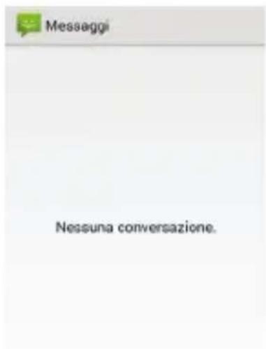 Messaggi Nessuna conversazione.
