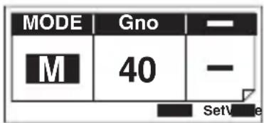 MODE Gno M 40 - SetV
