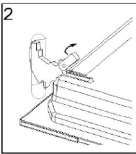 Rinnai RO-E6208TA-EM - To detach the oven door, - 2