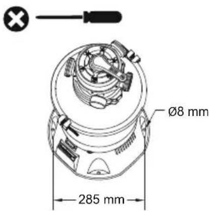 Ø8 mm 285 mm