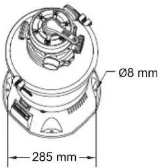Ø8 mm 285 mm