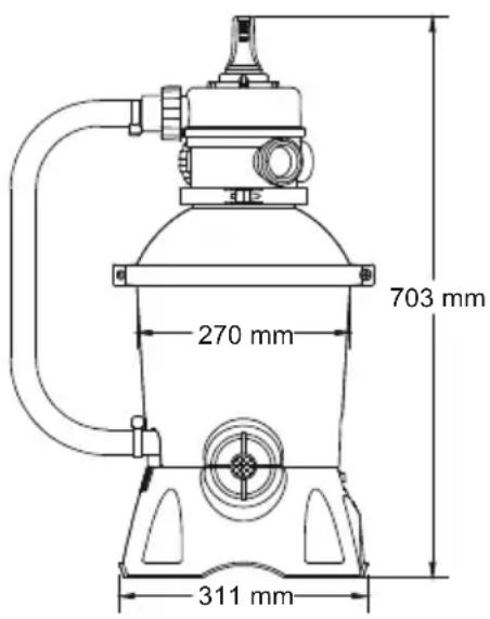 BESTWAY Hydrium 56574 - СПЕЦИФИКАЦИЯ - 1