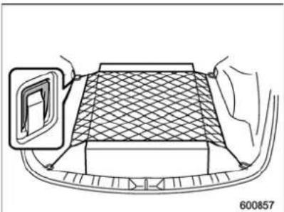 SUBARU Forester (2011) - Crochetsd'arrimagede chargement - 1
