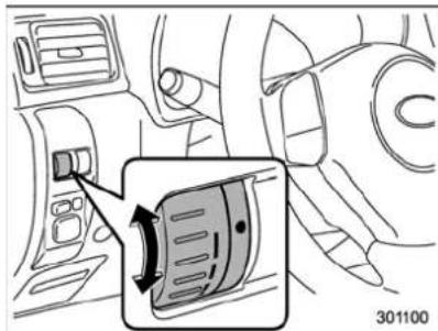 SUBARU Forester (2011) - Réglaged 'intensitélumineuse - 1