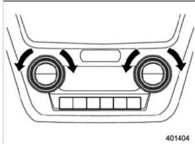 SUBARU Forester (2011) - ▼Cadranderéglagedelatempérature - 1