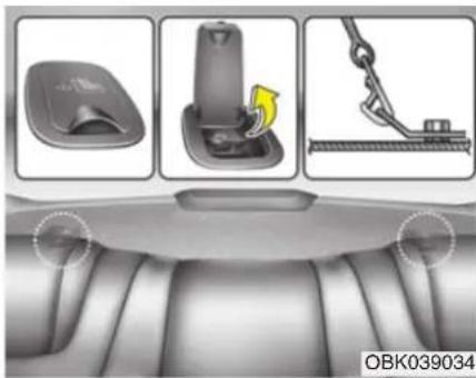 HYUNDAI Genesis Coupe (2015) - AVERTISSEMENT - Mode de blocage automatique - 1