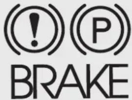 !, (P), BRAKE