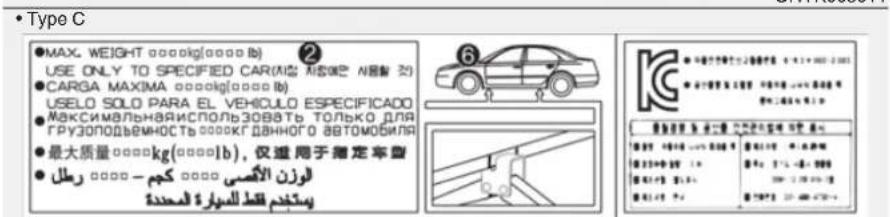 • Type C ●MAX. WEIGHT 0000kg(0000 lb) USE ONLY TO SPECIFIED CAR(可选) 定价还是 N=8651 (只) ●CARGA MAXIMA 0000kg(0000 lb) USELO SOLO PARA EL VEHICULO ESPECIFICADO ●MAXCIMABILNAYAISIPOZOBATb TOLKÖ DIA FRY3OLODVEEMOCST 0000K G DANIHO A BTOMOBILIAR ●最大质量 0000 kg(0000 lb),仅适用于指定车型 ●### - ### ### ### ### ### ### ### ### ### ### ### ### ### ### ### ### ### ### ### ### ### ### ### ### ### ### ### ### ### ### ### ### ### ### ### ### ### ### ### ### ### ### ### ### ### ### ### ### ### ### ### ### ### ### ### ### ### ### ### ### ### ### ### ### ### ### ### ### ### ### ### ### ### ### ### ### ### ### ### ### ##
