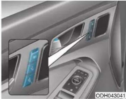 HYUNDAI Genesis (2015) - MÉMORISATION DE LA POSITION DU CONDUCTEUR (SI ÉQUIPÉ) - 1
