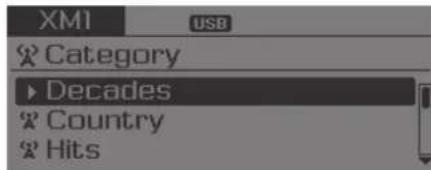 XMI USB Category Decades Country Hits