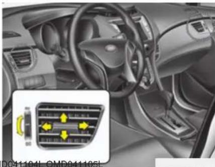 HYUNDAI Elantra (2013) - Chauffage et climatisation - 9