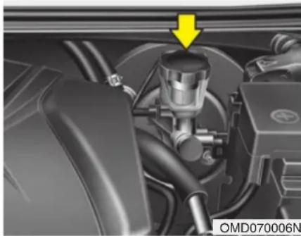 HYUNDAI Elantra (2013) - LIQUIDE DE FREIN/D'EMBRAYAGE (LE CAS ÉCHÉANT) - 1