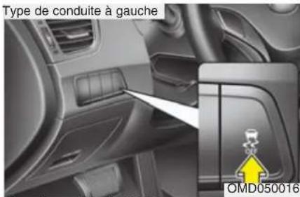 Type de conduite à gauche OMD050016